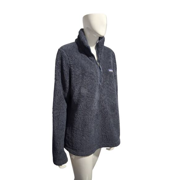 Patagonia Los Gatos ¼ Zip Jacket Womens L  Sherpa Fleece Hiking Gorpcore Outdoor - Picture 7 of 12